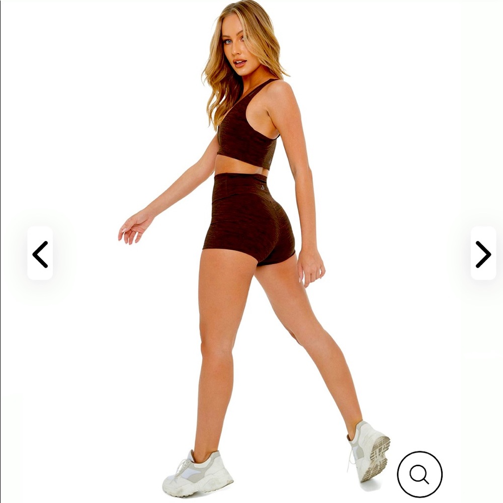 Marl shorts 2.0 cropshop boutique